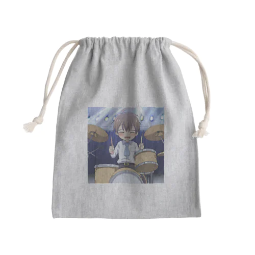 ドラマー＠サラリーマン Mini Drawstring Bag