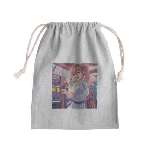 電気系ポーニーテールJK　 Mini Drawstring Bag