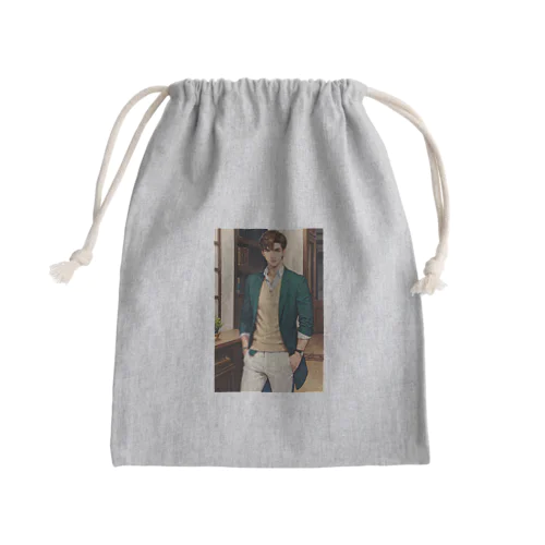 霜山 大輝 (Shimoyama Daiki)【"エレガント・シャープ・コレクション" (Elegant Sharp Collection)】 Mini Drawstring Bag