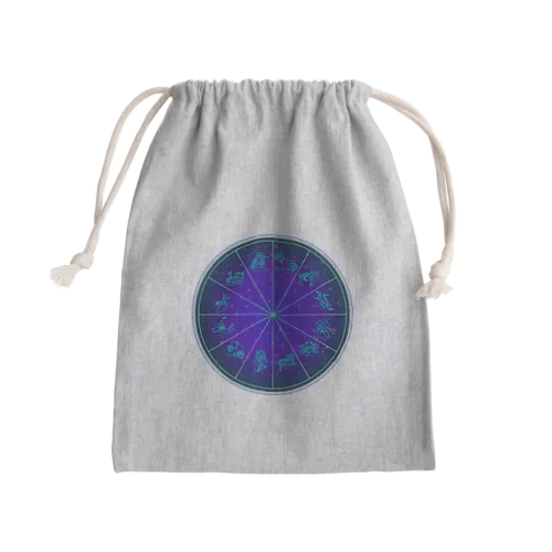 12星座羅針盤 Mini Drawstring Bag