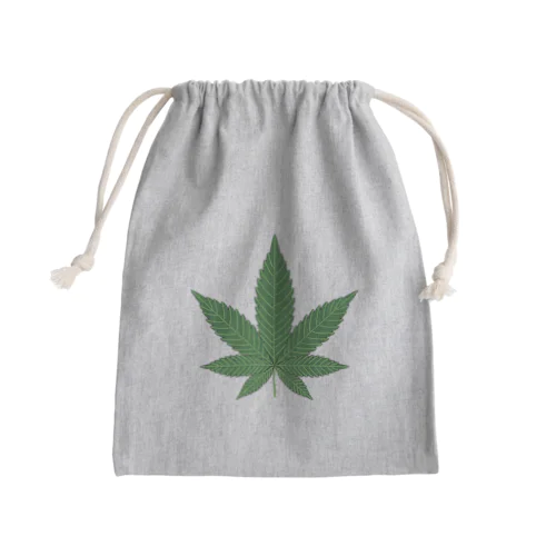 大麻 Mini Drawstring Bag