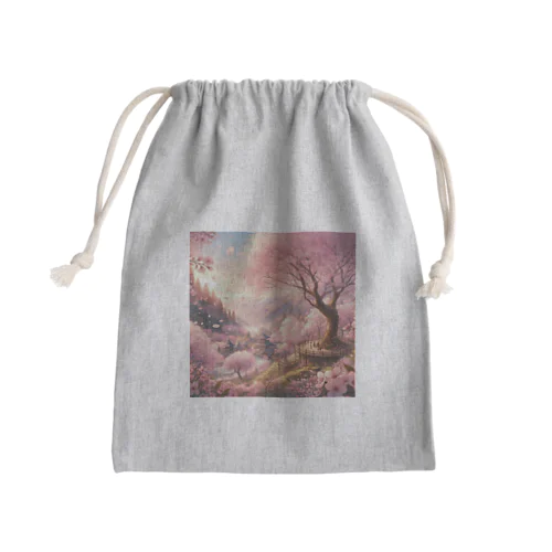 春爛漫 Mini Drawstring Bag