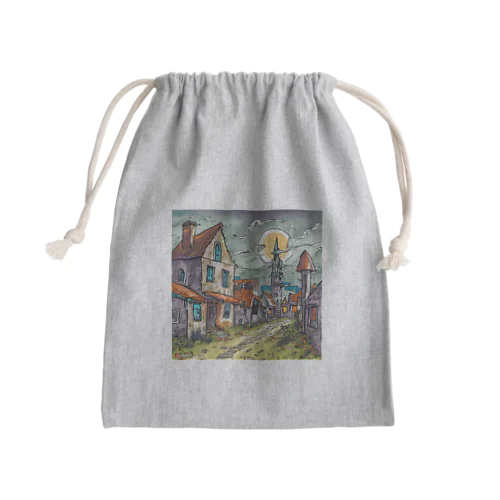 ゾンビくんの町２ Mini Drawstring Bag