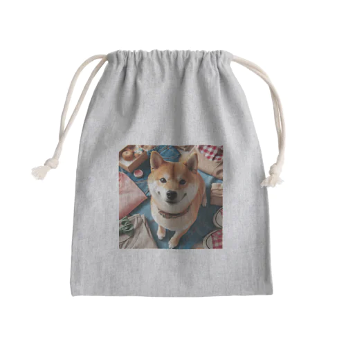 Shibainu Daichan Mini Drawstring Bag