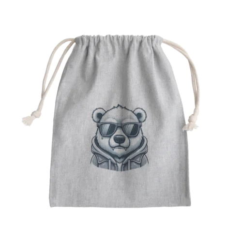 ちょいワルしろくま2 Mini Drawstring Bag