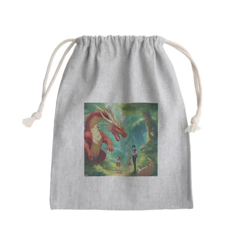 Doragon５ Mini Drawstring Bag