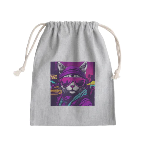 ROCKYCAT　サングラス２ Mini Drawstring Bag