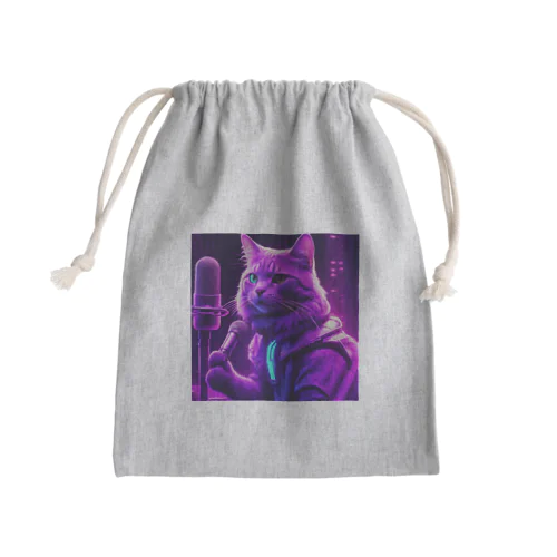 ROCKYCAT　ヴォーカル Mini Drawstring Bag