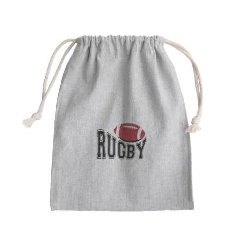 ラグビー Mini Drawstring Bag