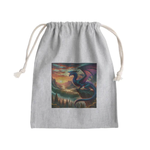 幸運のドラゴン Mini Drawstring Bag