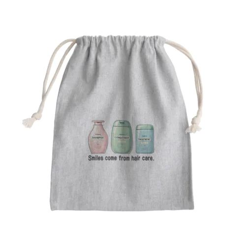 ヘアケア Mini Drawstring Bag