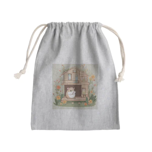 ハムりんちゃん Mini Drawstring Bag