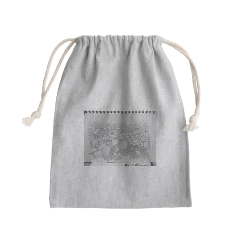 コンビナートアート Mini Drawstring Bag