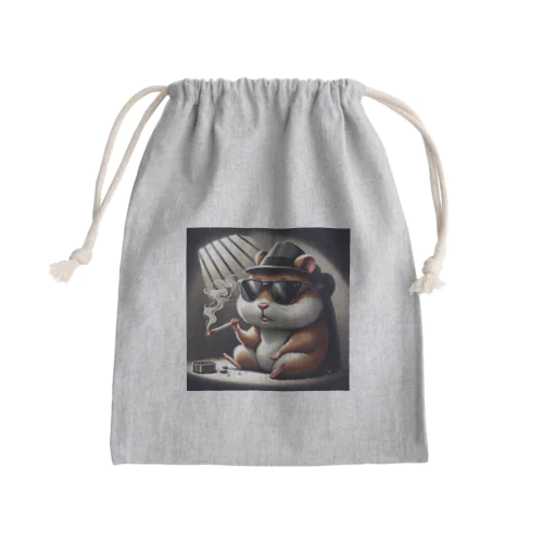 捕まってしまったハム太郎 Mini Drawstring Bag