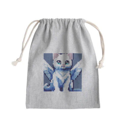 多分助けてくれるタイプの猫 Mini Drawstring Bag