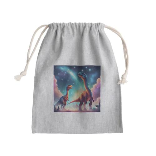 恐竜の星 Mini Drawstring Bag