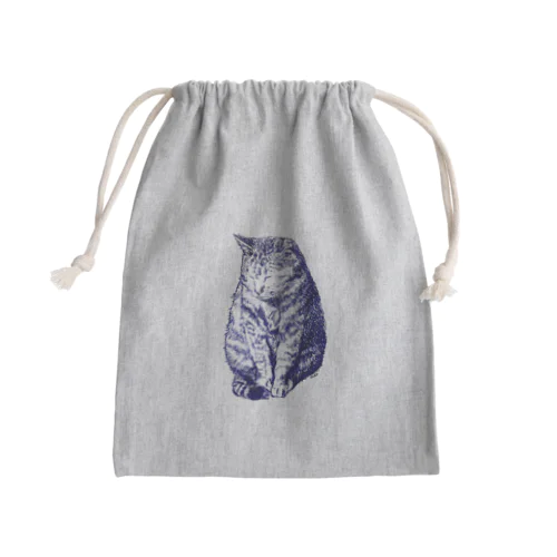 Fu-chan Mini Drawstring Bag