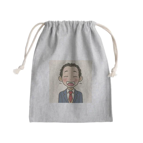 ありがとう＠サラリーマン Mini Drawstring Bag