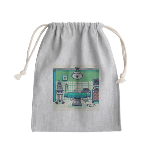 ドット絵手術室 Mini Drawstring Bag