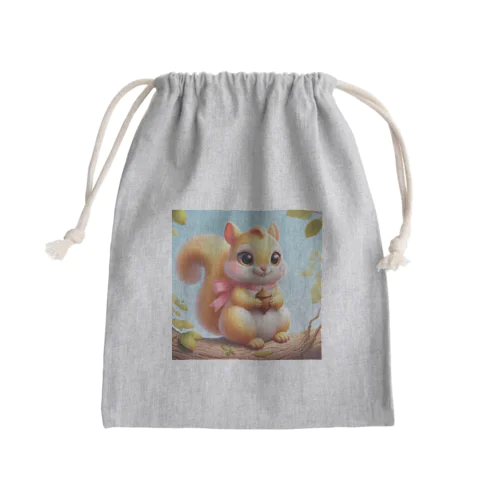 リス🐿 Mini Drawstring Bag