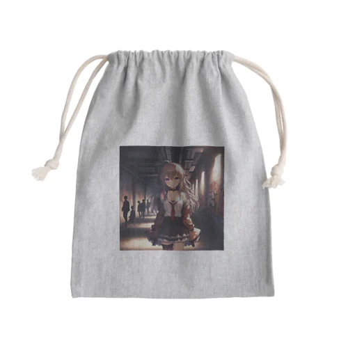 美少女㊾ Mini Drawstring Bag