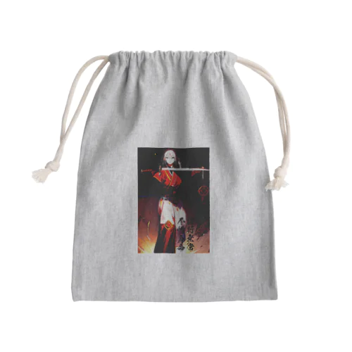 女剣士1 Mini Drawstring Bag