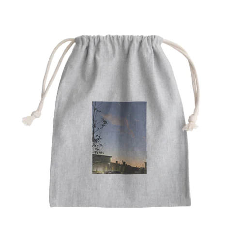 龍神現る朝の空 Mini Drawstring Bag