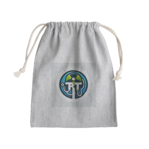 放射線技師ロゴ Mini Drawstring Bag