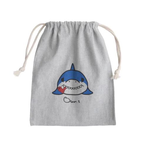 ヤミーヤミーシャーク Mini Drawstring Bag