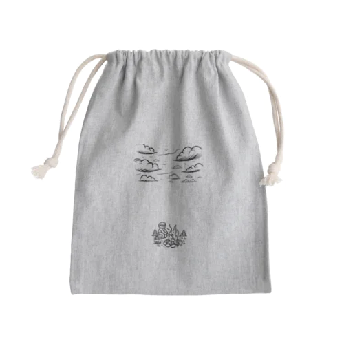 高い空 Mini Drawstring Bag