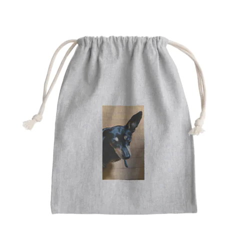 左耳立犬 Mini Drawstring Bag