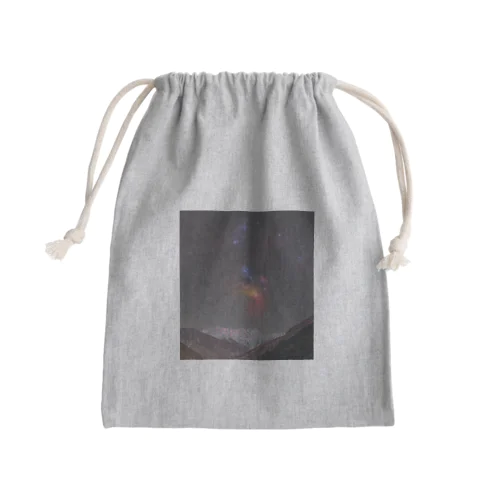 赤石岳に昇る蠍座 Mini Drawstring Bag