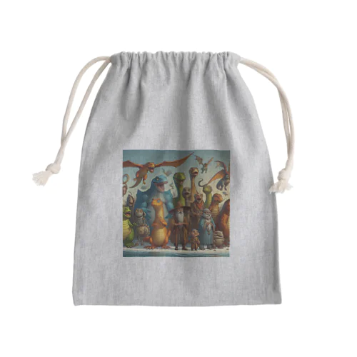 ハイ　チーズ Mini Drawstring Bag