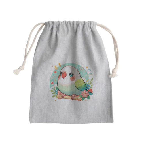 オカメインコちゃん Mini Drawstring Bag