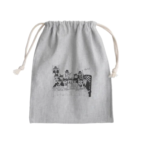 Mafia002 Mini Drawstring Bag