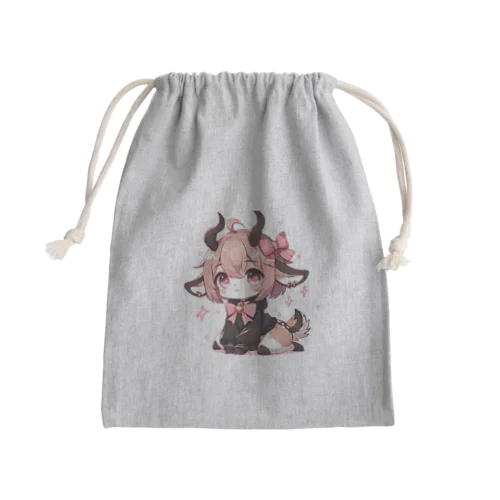 カモカモシー Mini Drawstring Bag