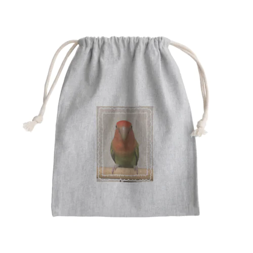 コザクラインコ Mini Drawstring Bag