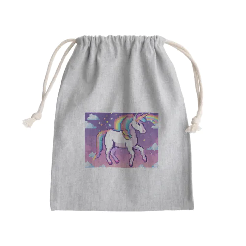 ユニコーン Mini Drawstring Bag