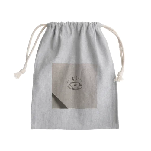 サボテン Mini Drawstring Bag