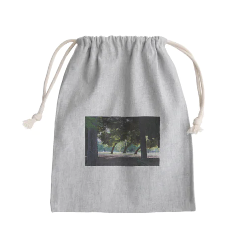 おとぎの公園の木 Mini Drawstring Bag