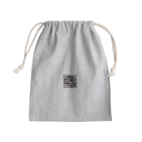 キューアールコード Mini Drawstring Bag