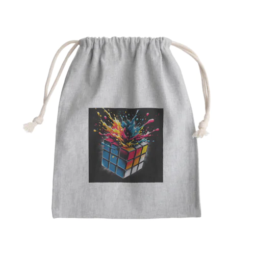 カラーバースト・キュービカル Mini Drawstring Bag