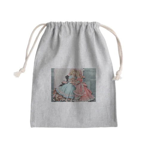 可愛い姉妹たち アメジスト2846 Mini Drawstring Bag