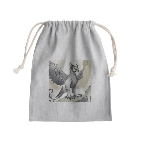 グリフィン　その三 Mini Drawstring Bag