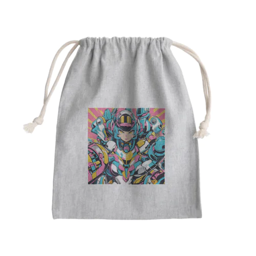 アーマーガールα♪ Mini Drawstring Bag