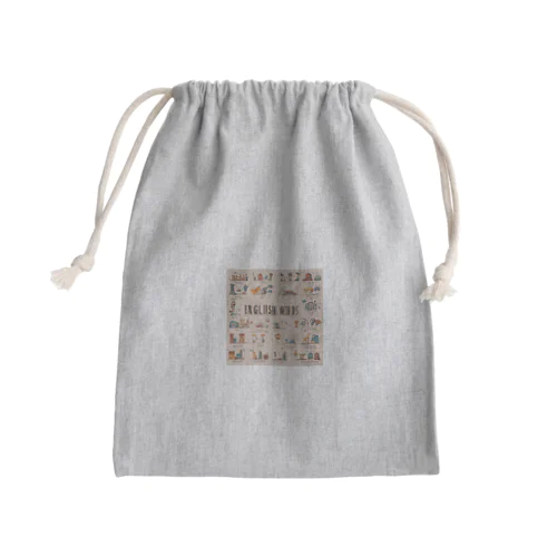 Three-Like2 Mini Drawstring Bag