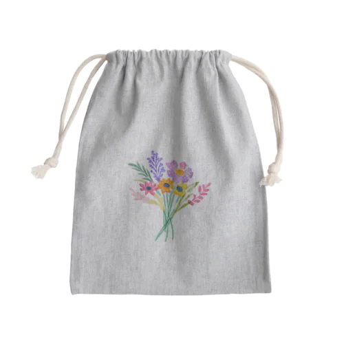 愛をこめて花束を Mini Drawstring Bag