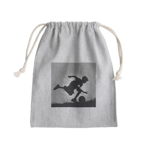 スポーツをする男の子 Mini Drawstring Bag