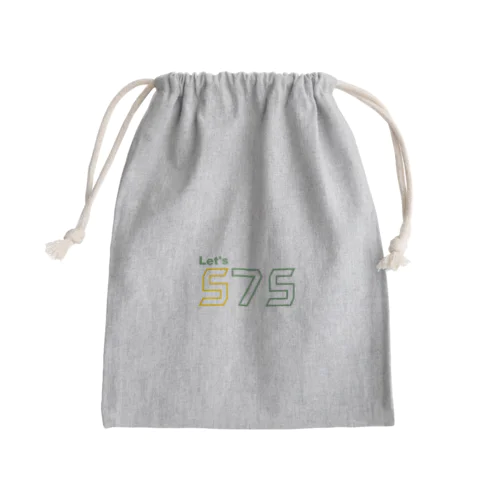 レッツ！ゴーシチゴー Mini Drawstring Bag