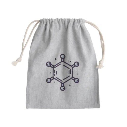 ベンゼン環 Mini Drawstring Bag